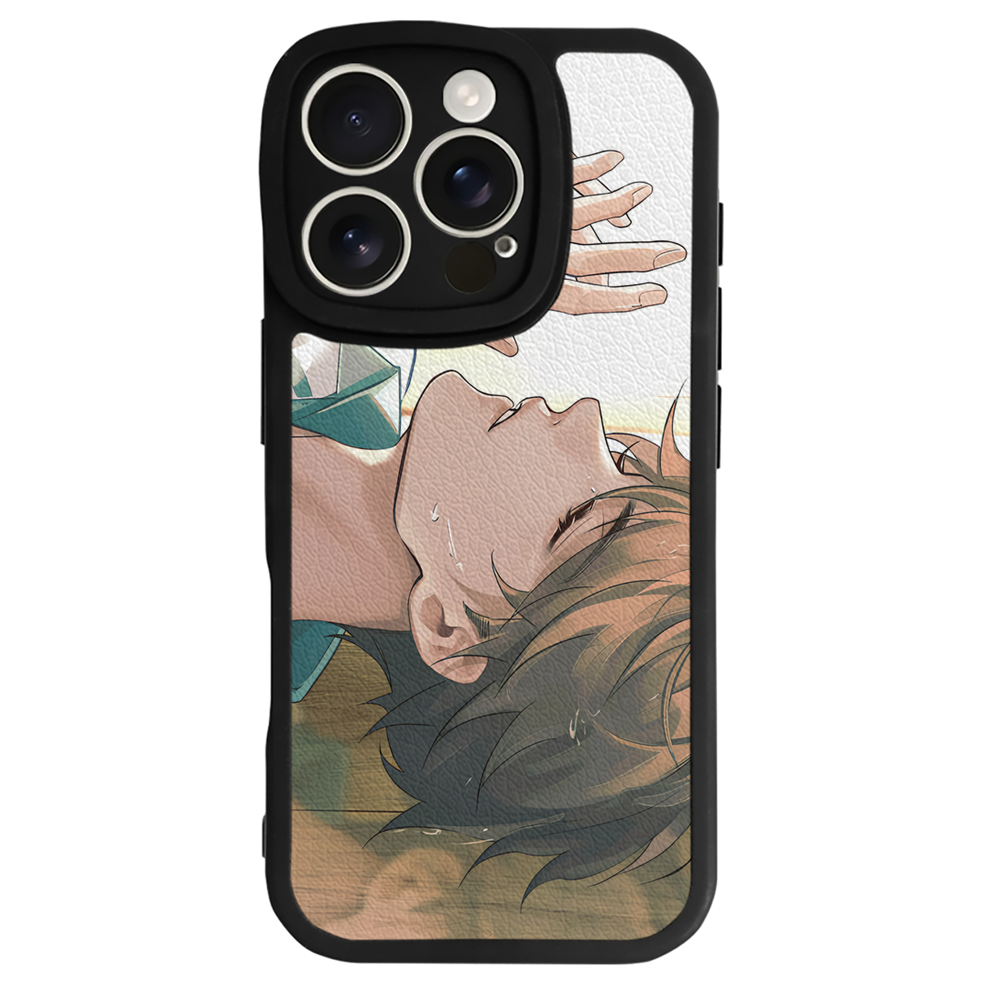 （画像用） ハイキュー!! Haikyu!! 【iPhone 16シリーズ対応】シリコンスマホケース（レザー調） 材質：シリコン